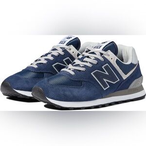 NEW BALANCE 574, NAVY WOMEN’S 8